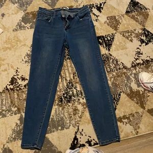 Hot Kiss Stretchy Blue Jeans